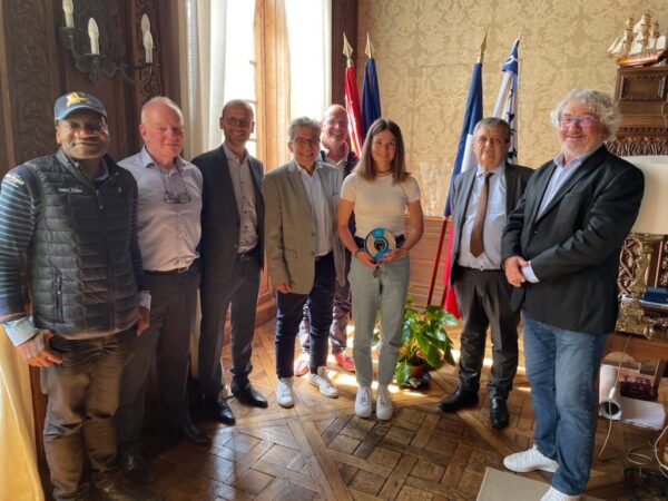 Chloé Le Roch reçu par Monsieur le Maire de Saint Malo le 30 Mai 2023