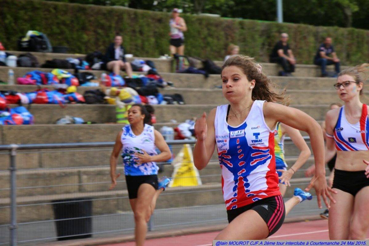 Courses Sprint, Haies, Relais Cercle Jules Ferry SaintMalo Athlétisme